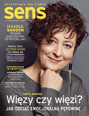 Okładka magazynu Sens